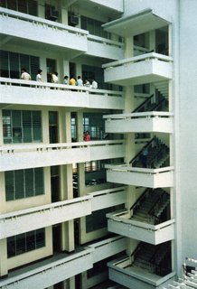 广州大学校景(80年代)